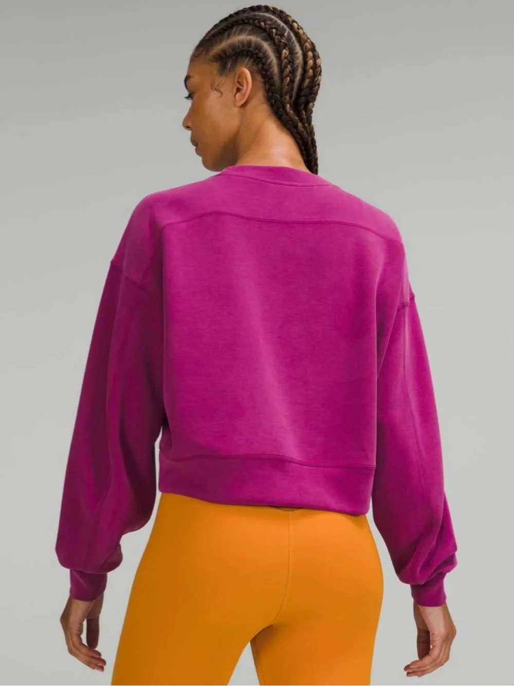 Lululemon Perfectly Oversized Cropped Crew *Softstreme